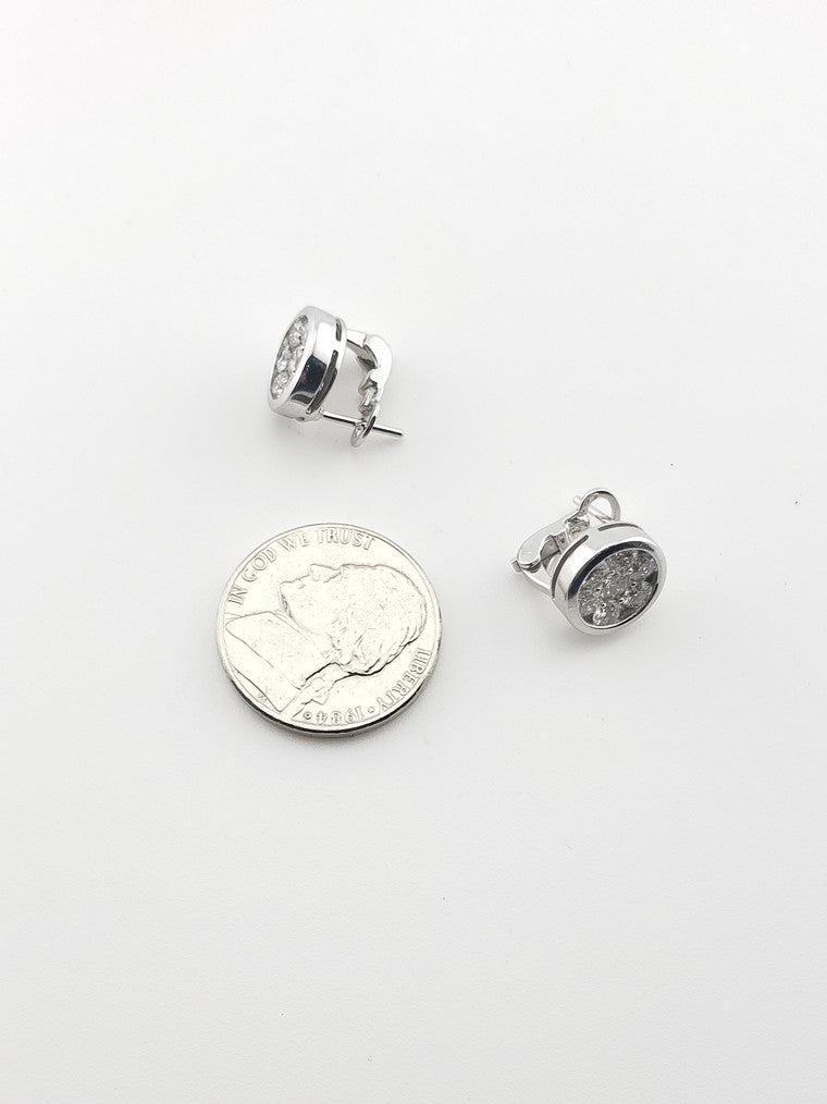 5 Diamond Bezel Studs