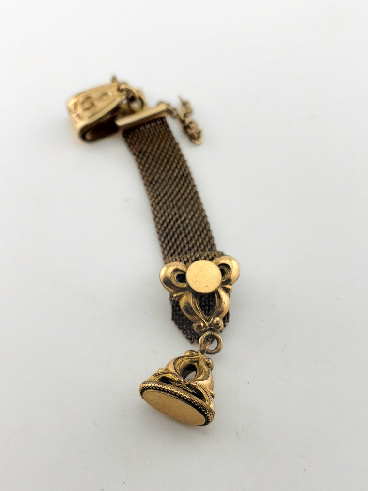 Mesh Antique Watch Fob