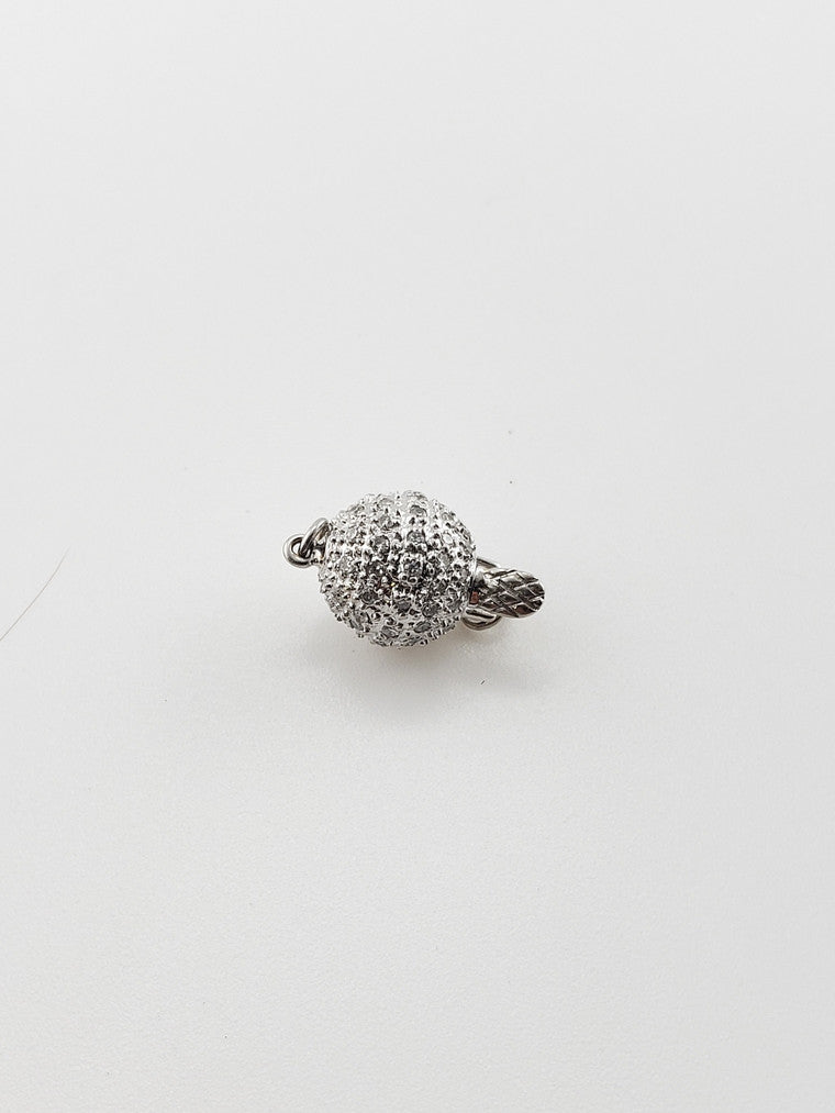 Diamond Ball Clasp
