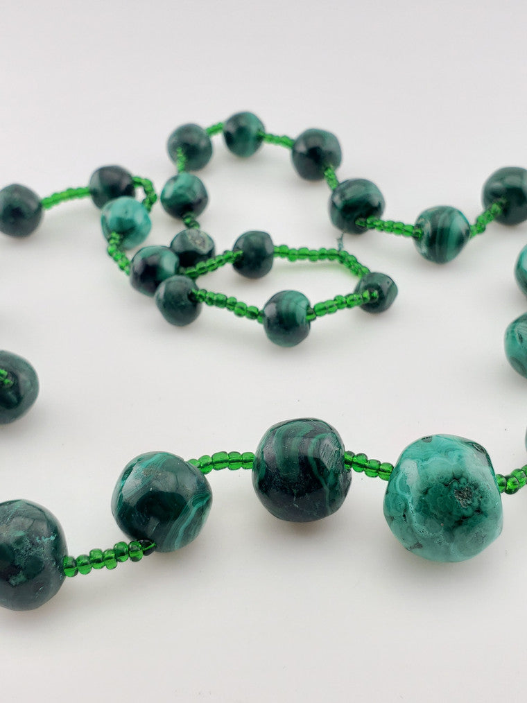 Green Tsvorite Strand