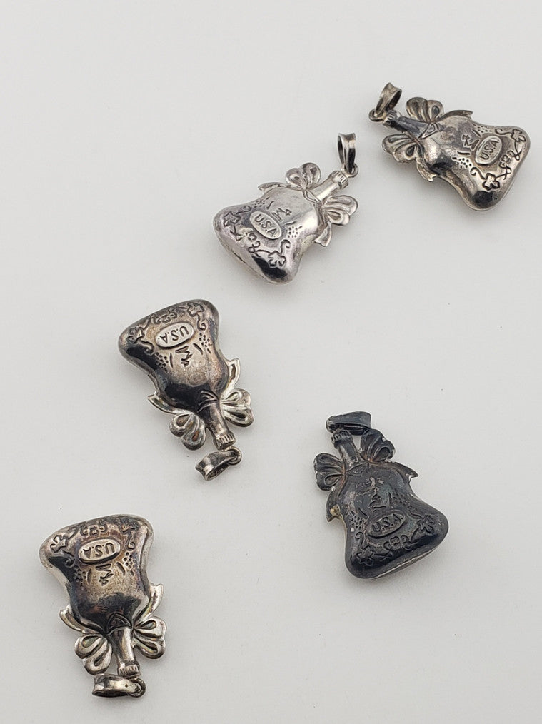 SS Old Bottle Pendant
