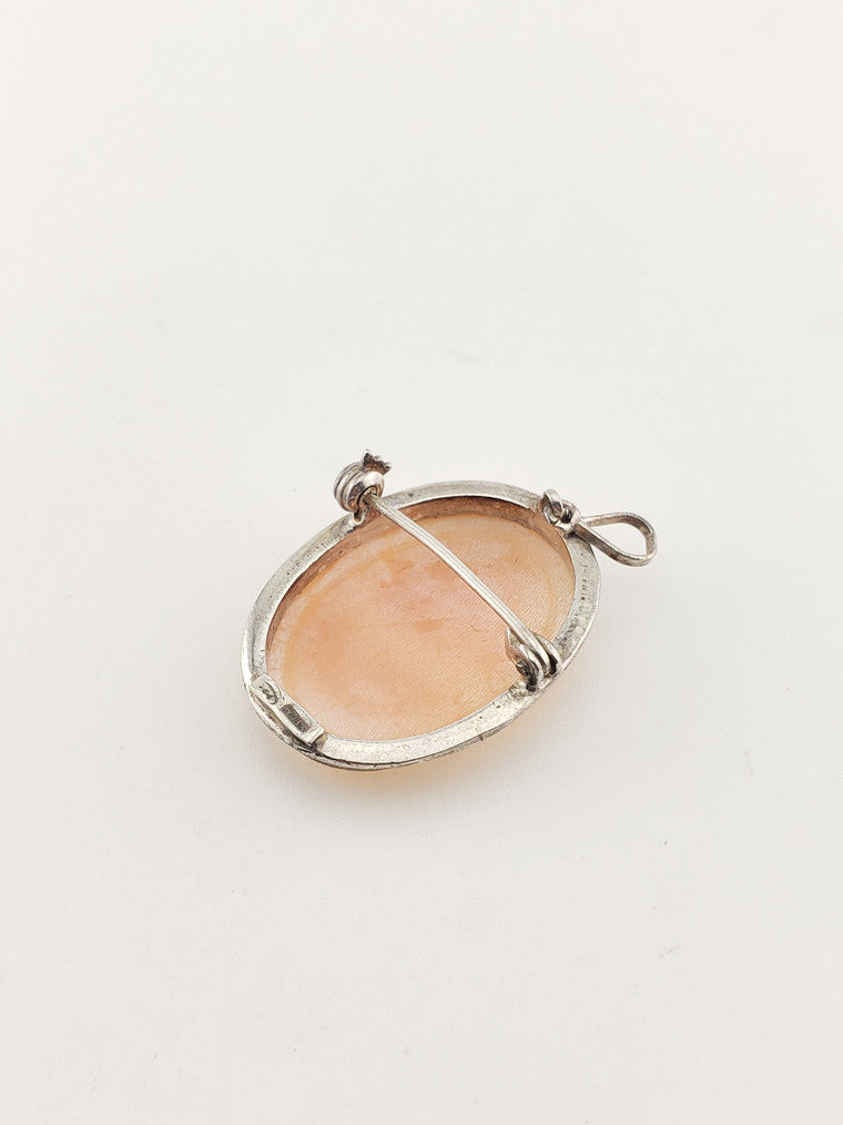 SS Girl Cameo Pendant/Pin