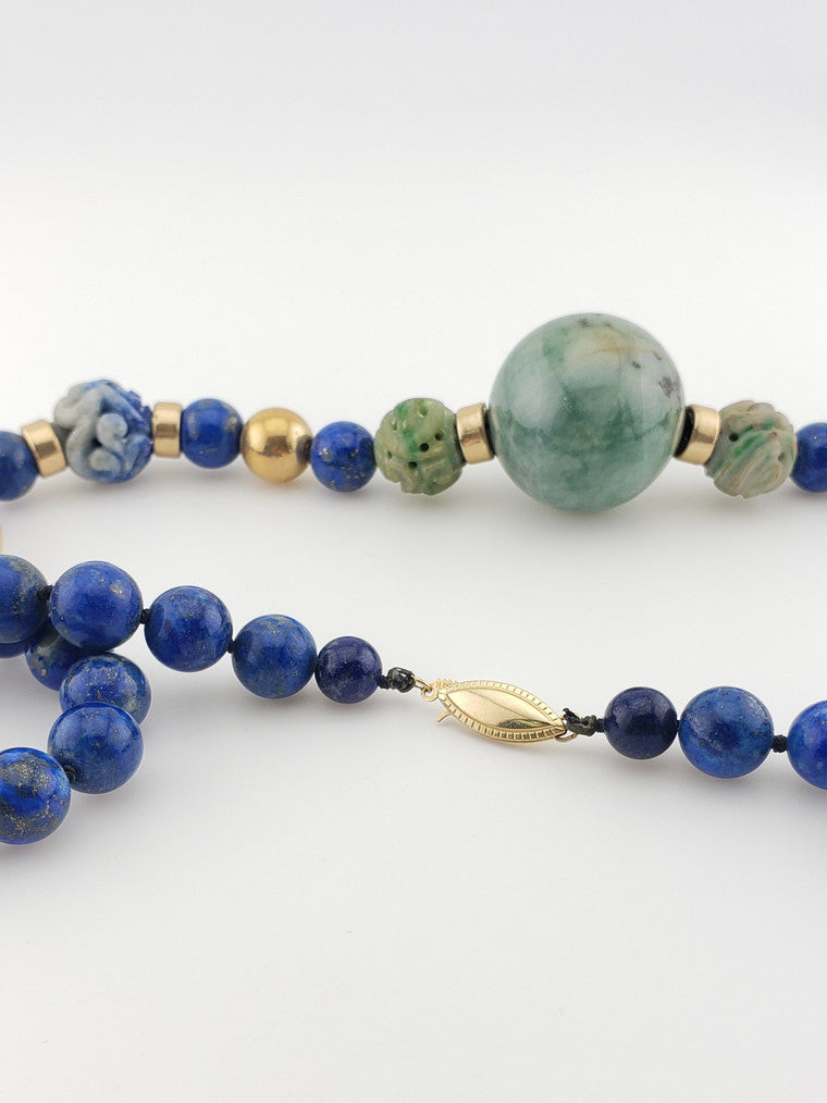 Lapis Strand #9- 23”