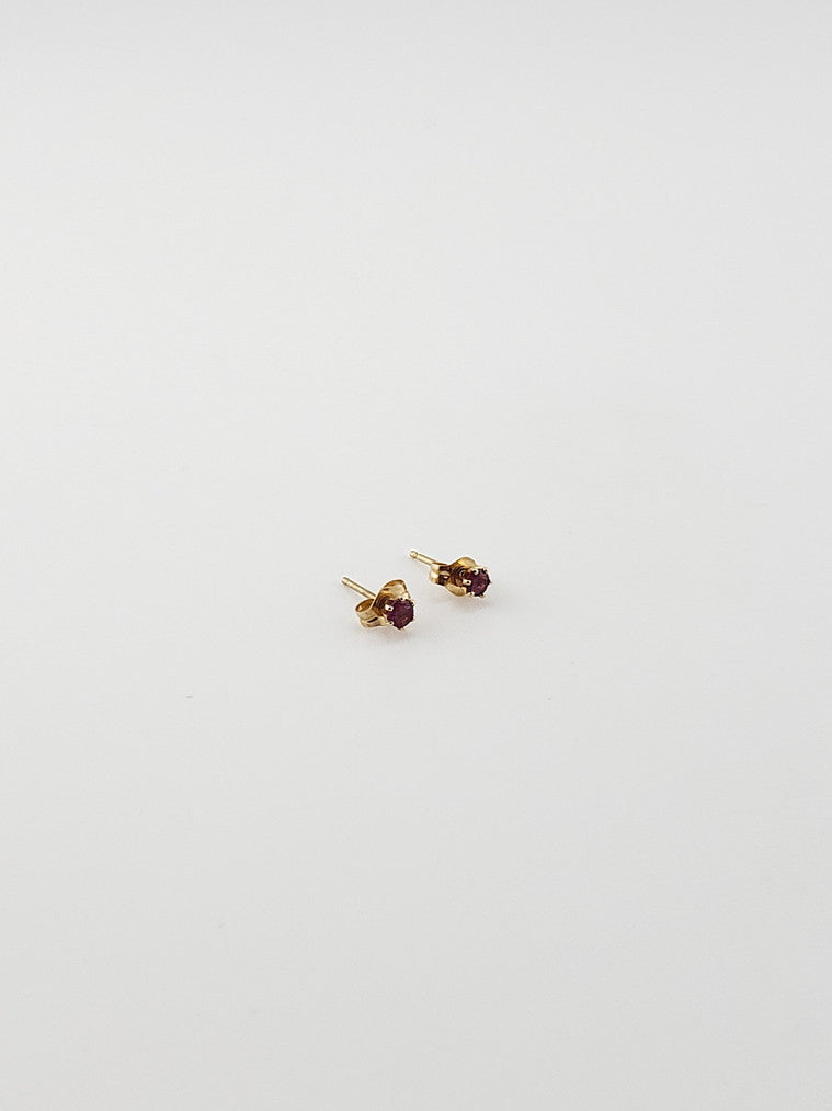 Ruby Studs 2