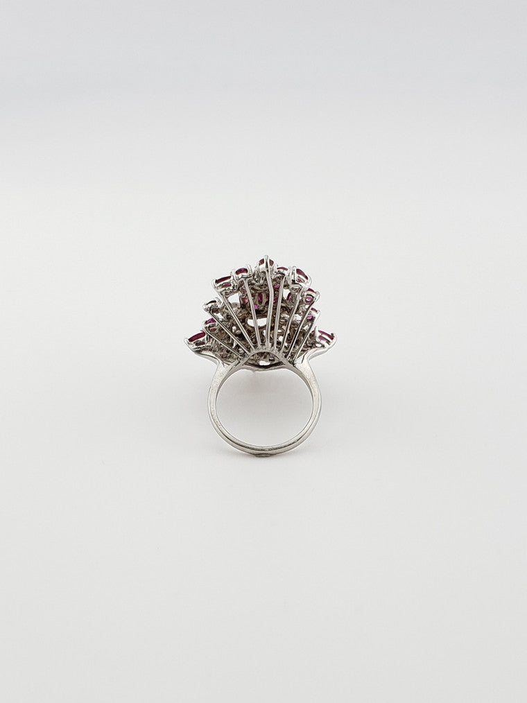 Ruby Cluster Ring