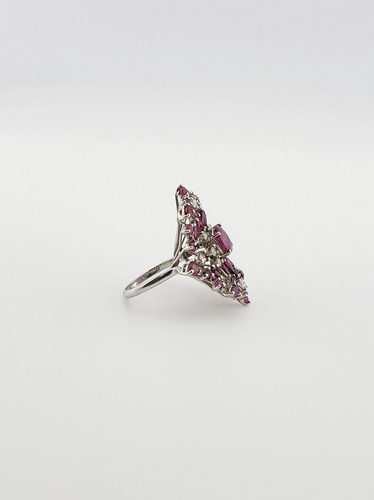 Ruby Cluster Ring