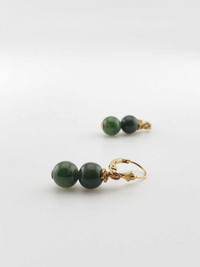 GF Jade Earrings