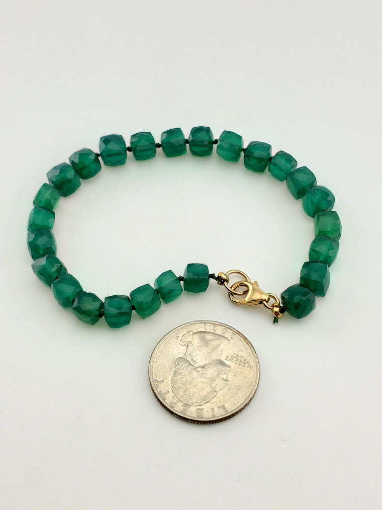 GF Green Onyx Bracelet