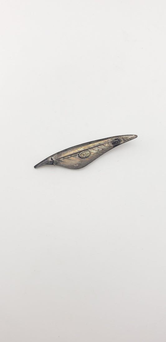 SS Leaf Pin