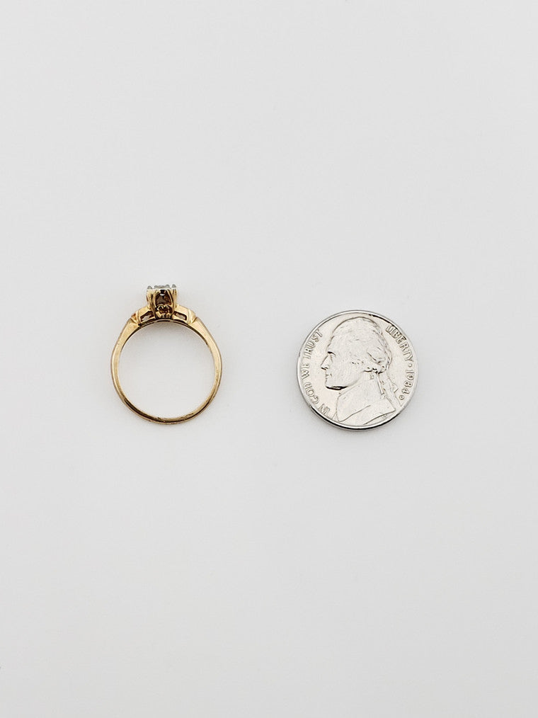 Vintage Solitaire Engagement Ring