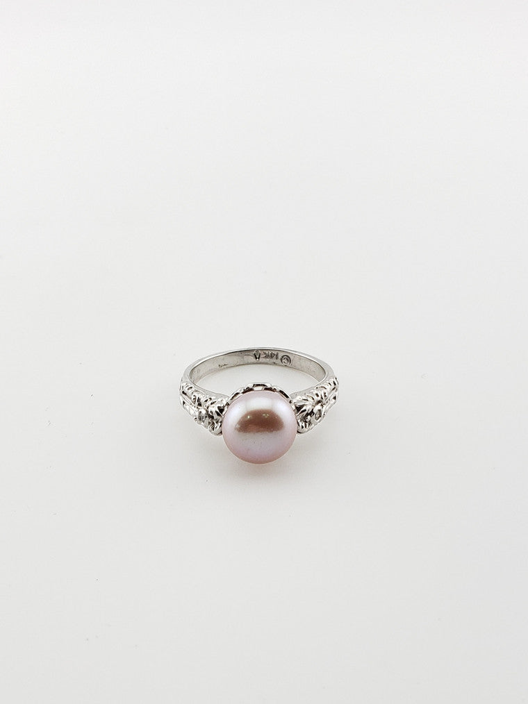 Lavendar Pearl Ring
