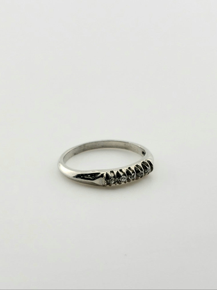 5 Diamond Half Eternity Ring