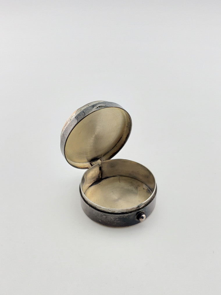 Sterling "Faces" Box
