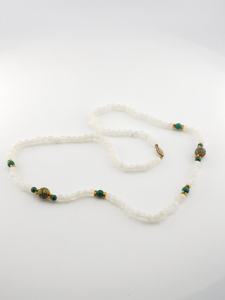 Serpentine & Malachite Strand