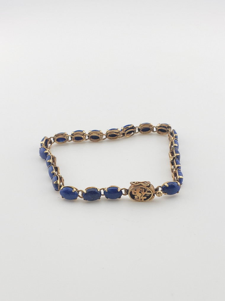Blue Lapis Bracelet