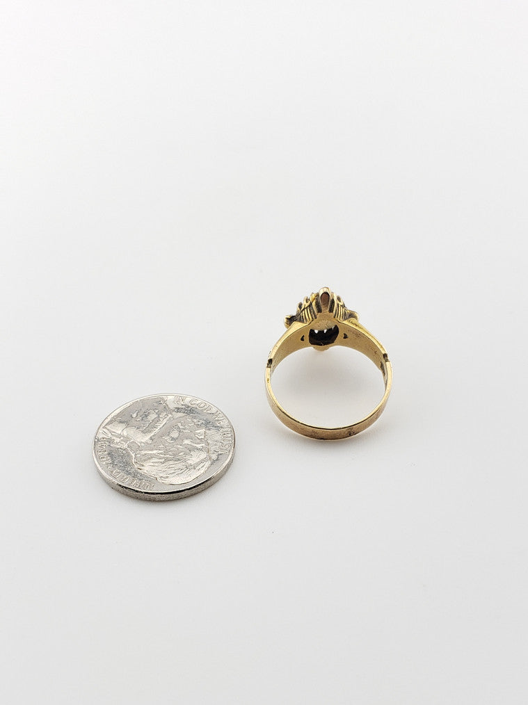 Victorian Opal & Pearl Ring