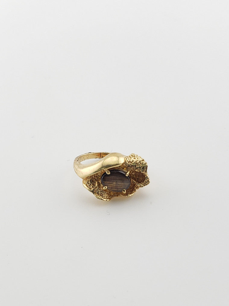 Organic Star Sapphire Ring