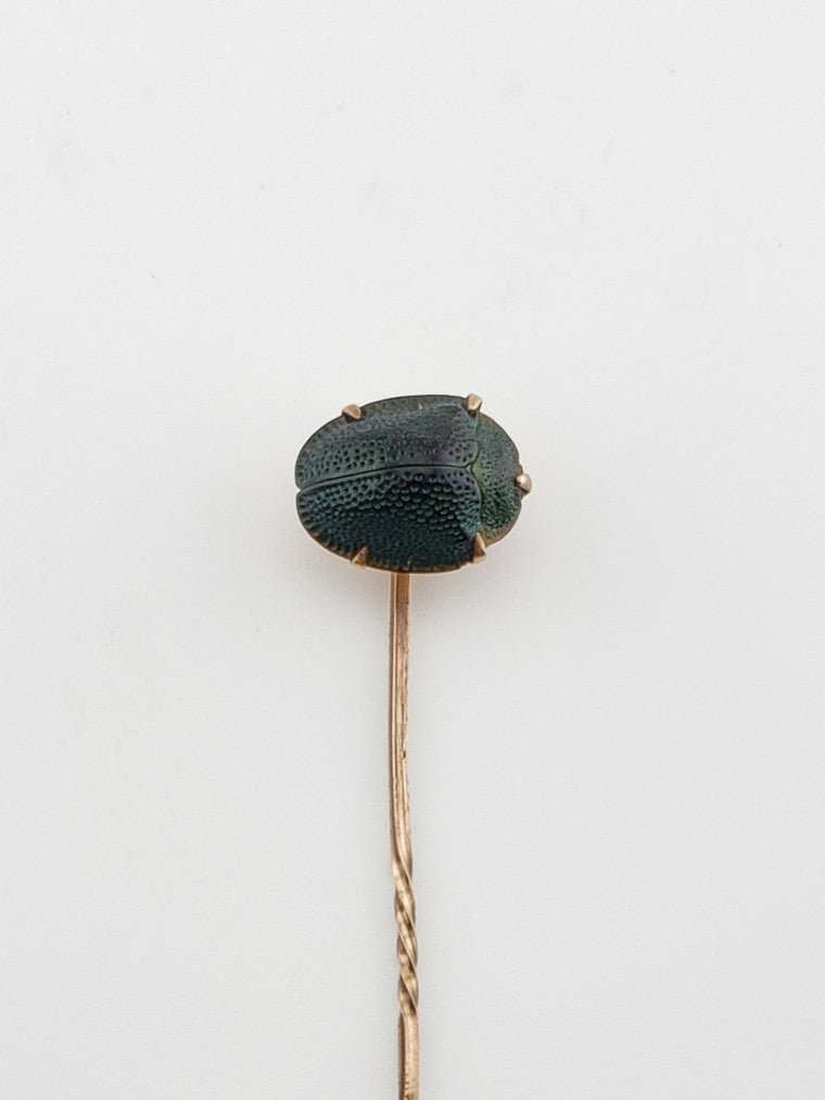 Antique Scarab Pin