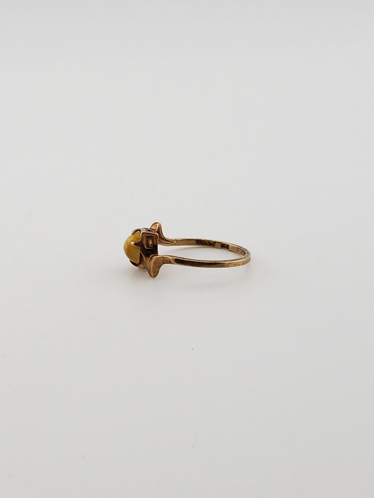 Honey Tiger Eye Ring