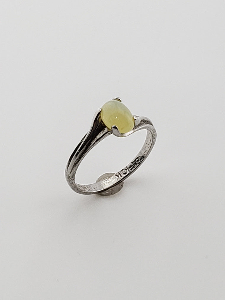 Yellow Star Sapphire Ring