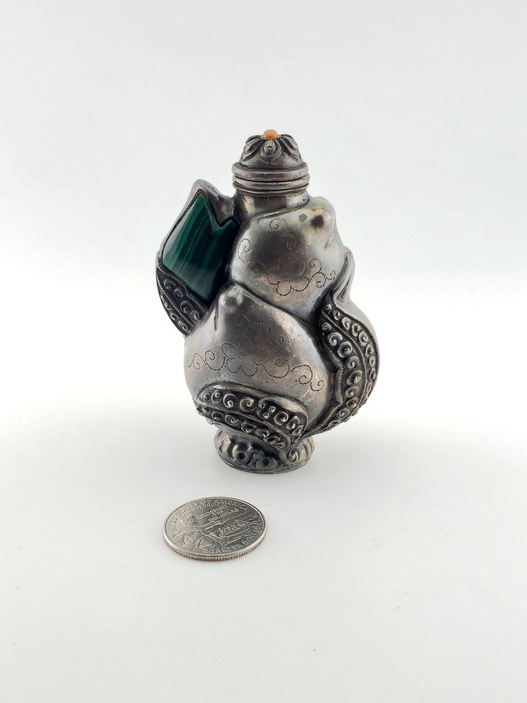 Silver Snuff Bottle