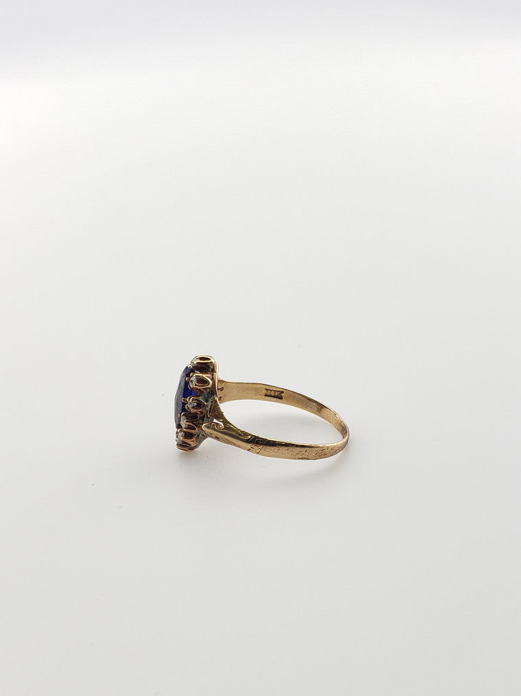 1880 Sapphire Ring