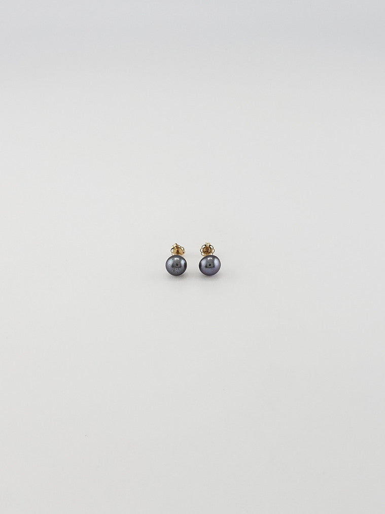 Pearl Studs- Gray #1