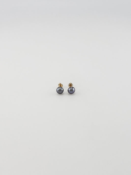 Pearl Studs- Gray #1