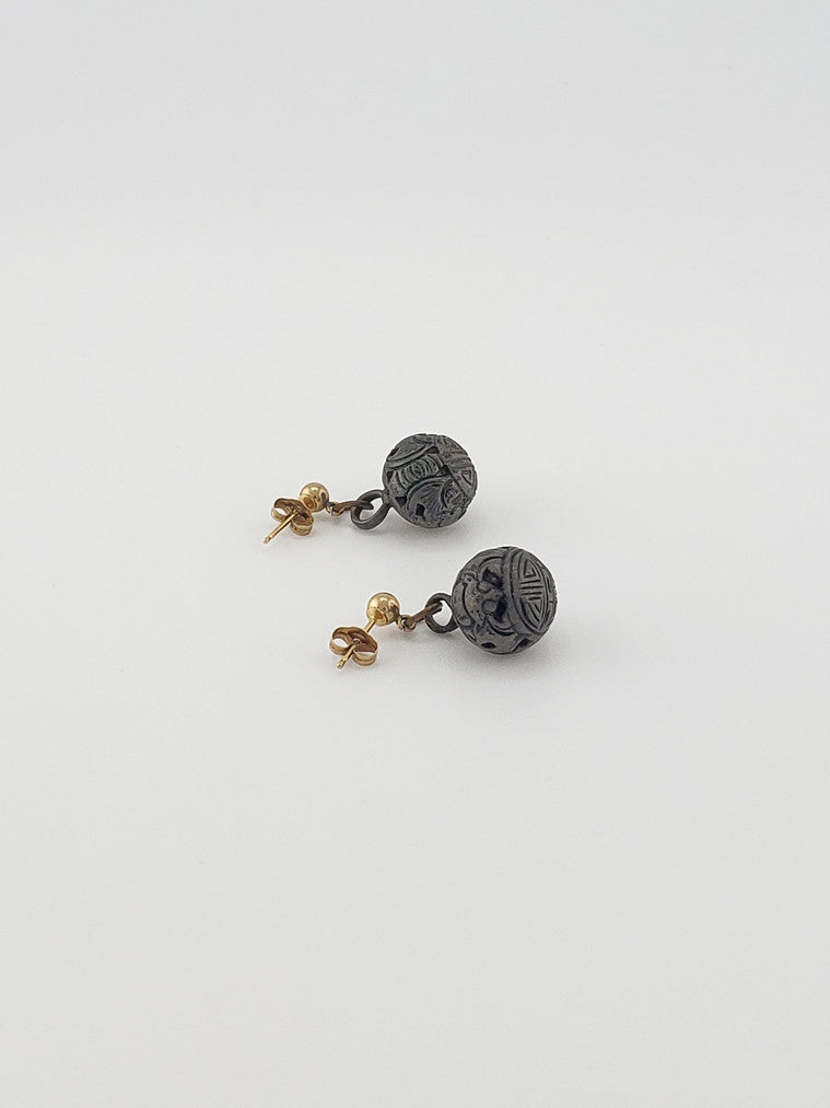 Antique Coin Earrings