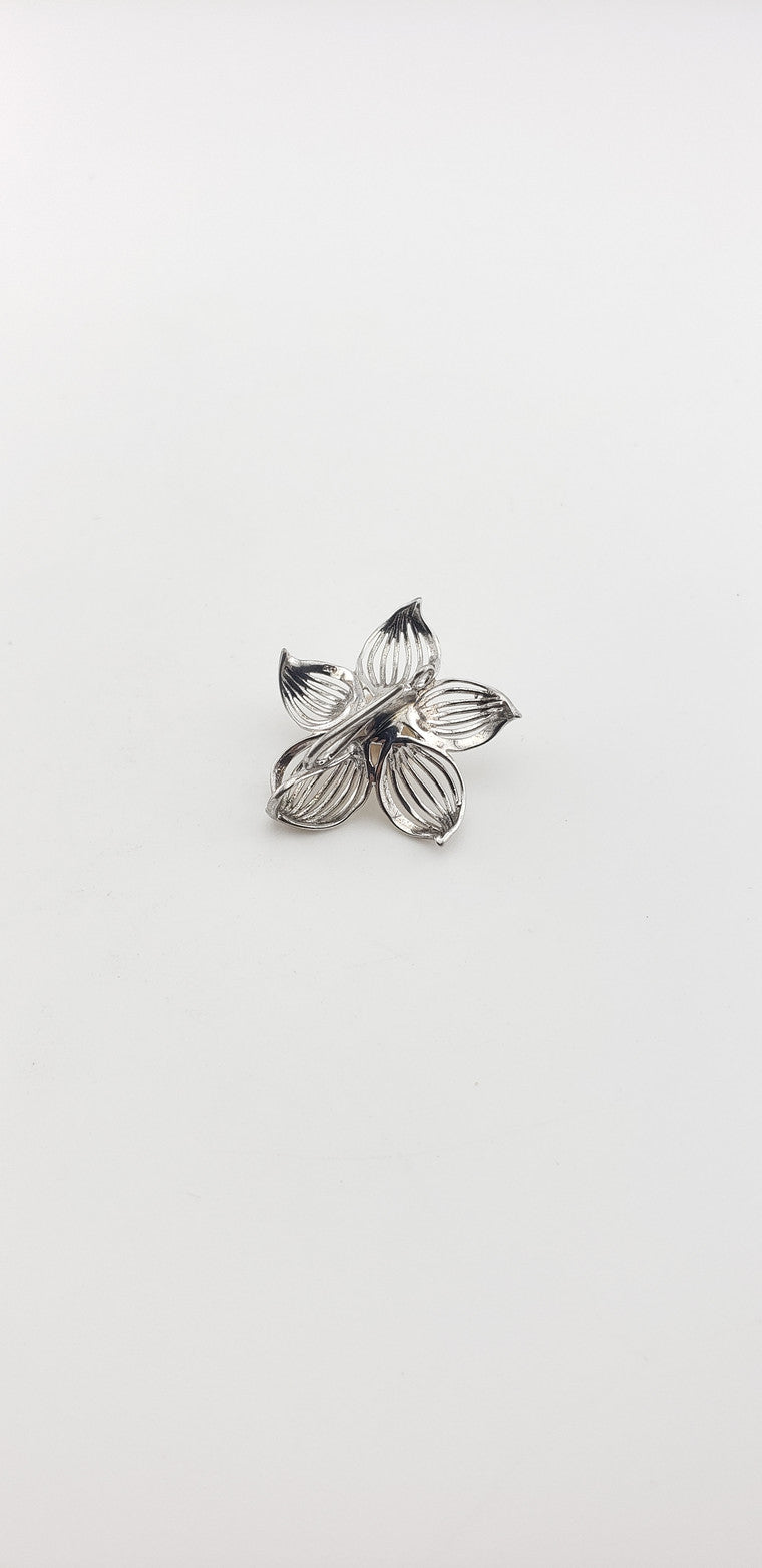 Silver Flower Pendant