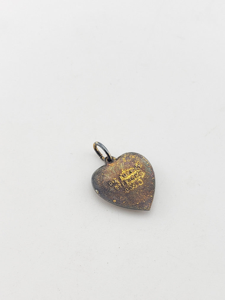 SS Red Heart Pendant
