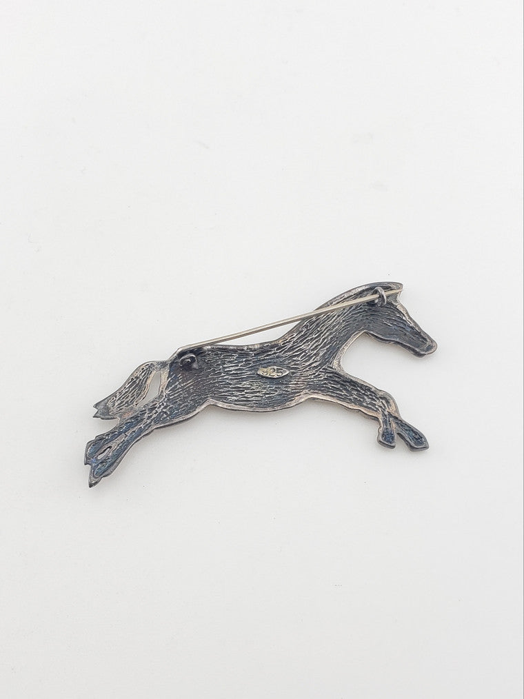 SS Art Deco Zebra Pin