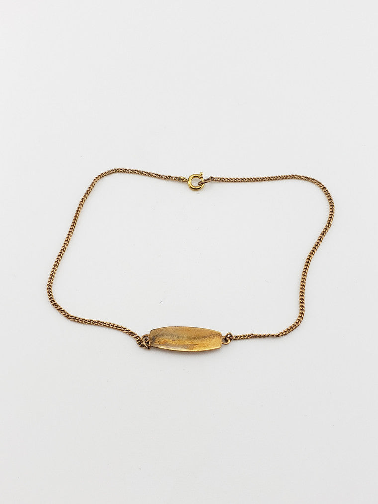 GF ID Anklet