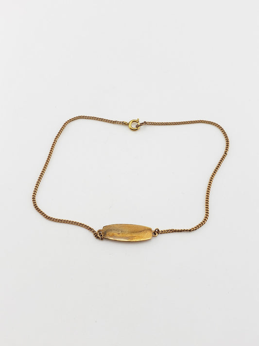 GF ID Anklet