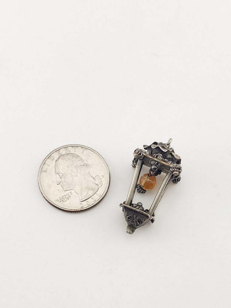 Vintage SS Lantern Pendant