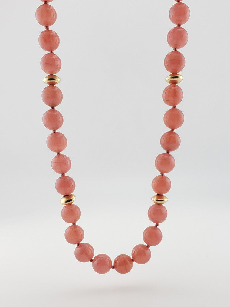 Rhodochrosite Strand 20"