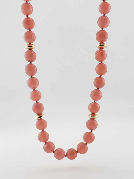 Rhodochrosite Strand 20"