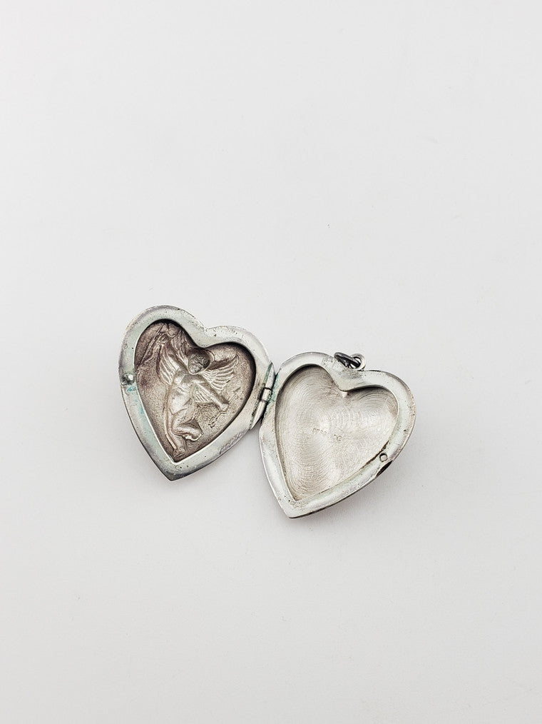 Vintage SS Heart Locket