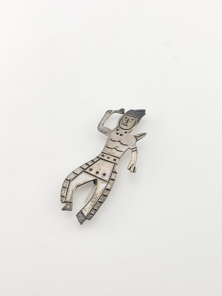 SS American Indian Pin