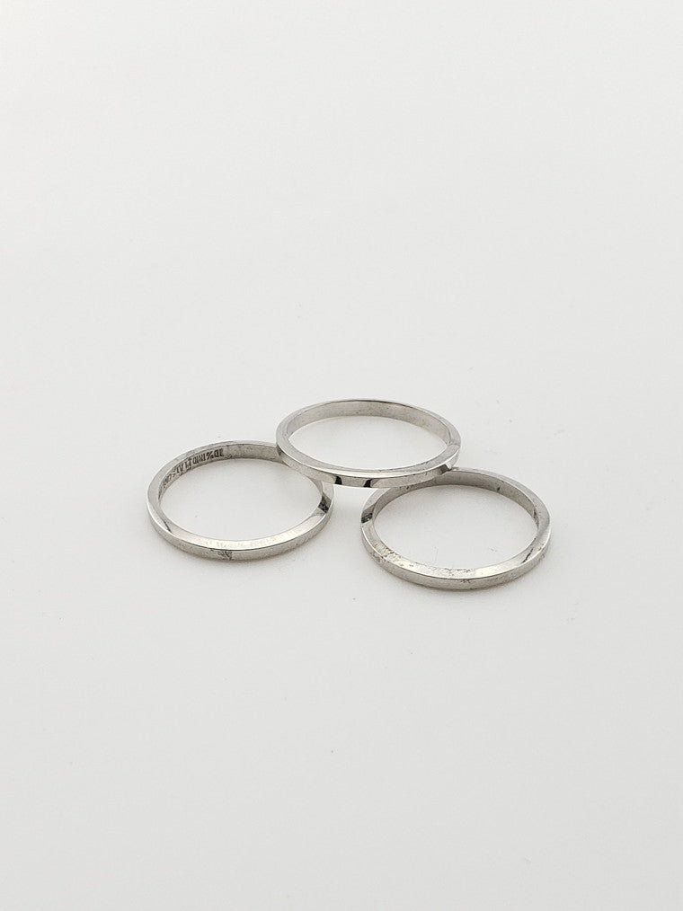 Platinum Plain Band