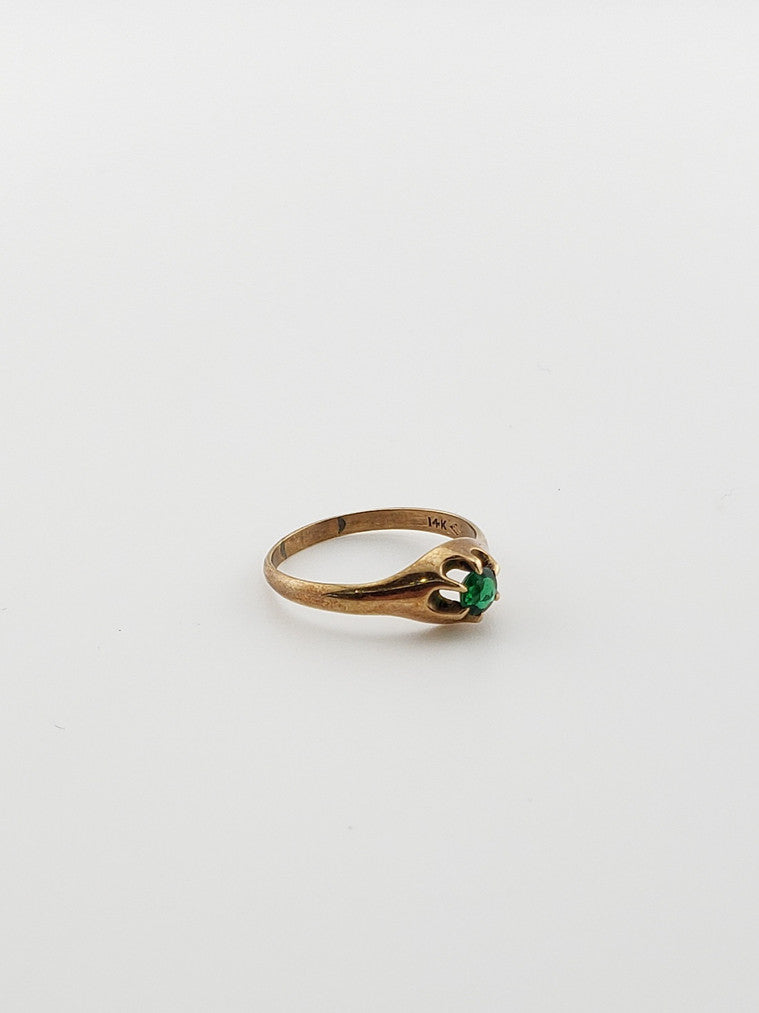 Tsavorite Garnet Ring