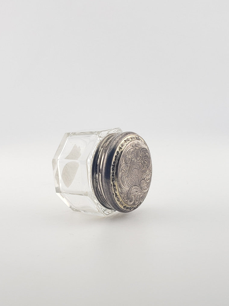 Mini Jar w/ Silver Top