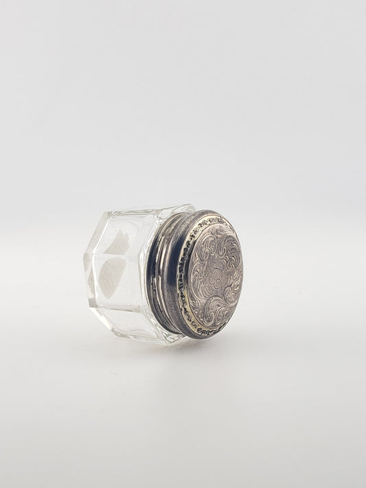 Mini Jar w/ Silver Top
