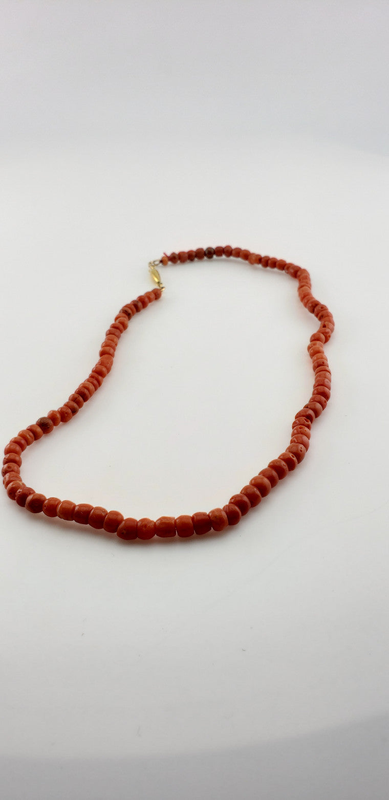 Red-Orange Coral Strand