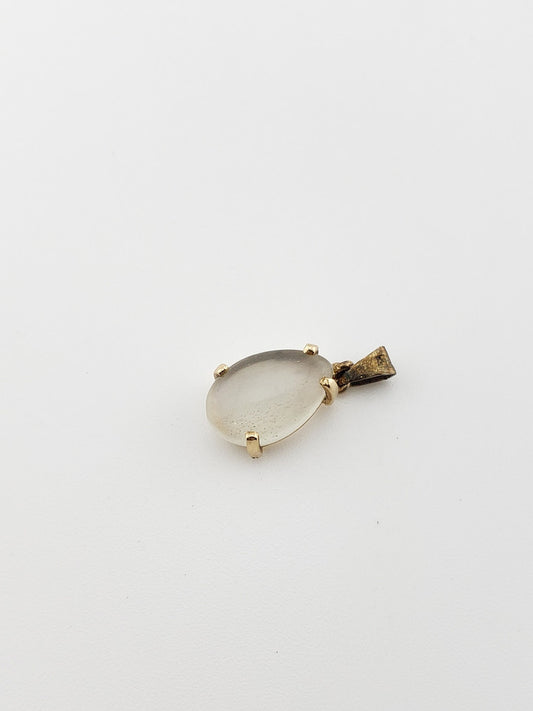 Moonstone Teardrop Charm
