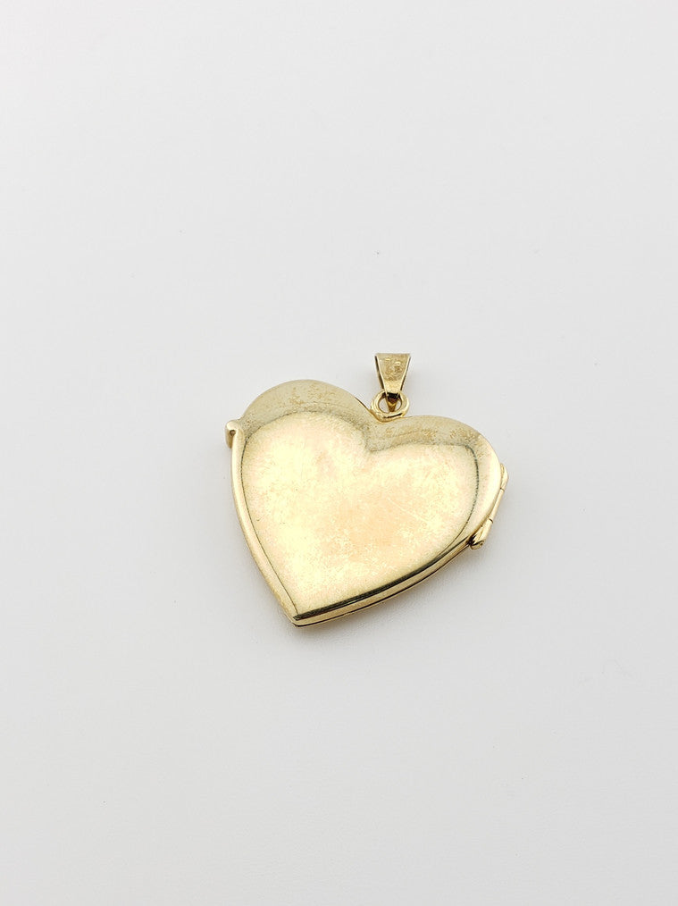 Engraved Heart Locket