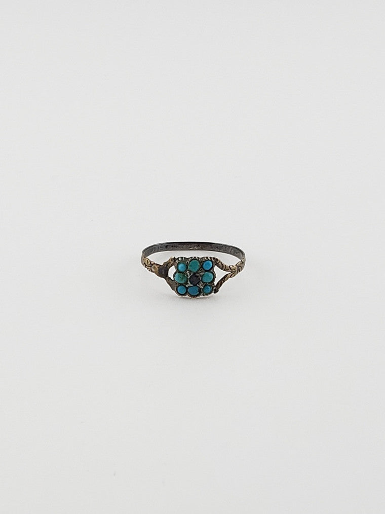 Victorian Turquoise Gold Ring