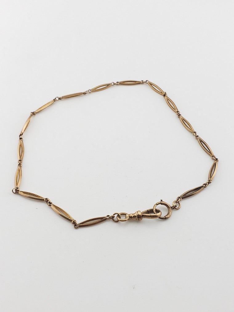 'Baguette Link' Watch Chain