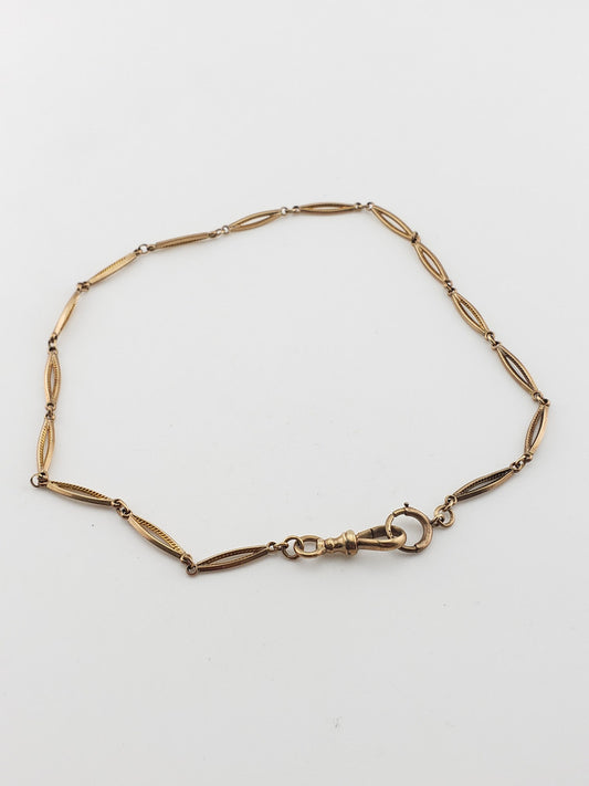 'Baguette Link' Watch Chain