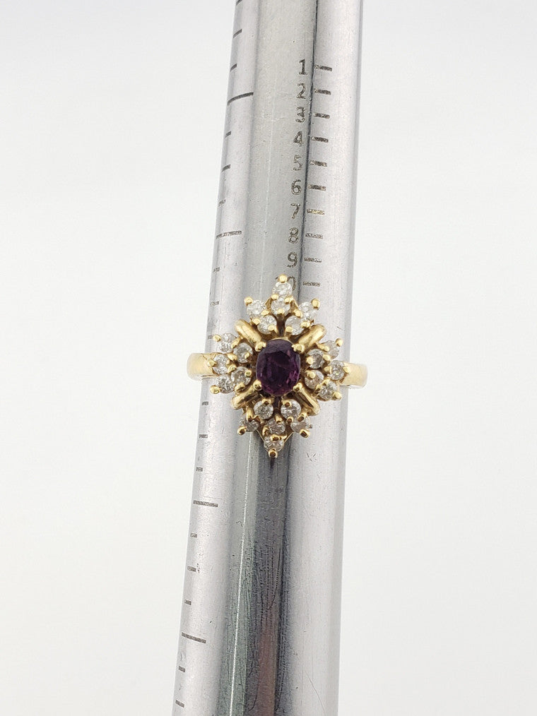 Antique Ruby and Diamond Ring
